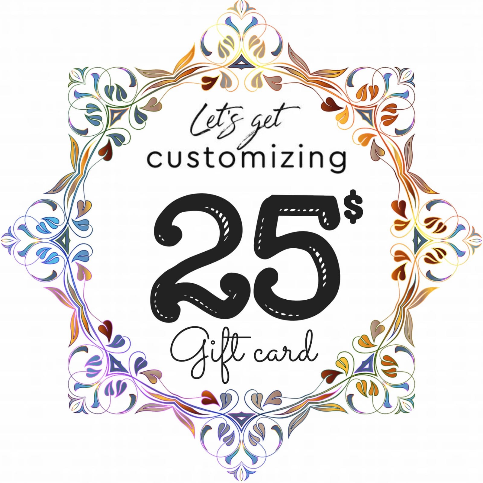 $25 gift card