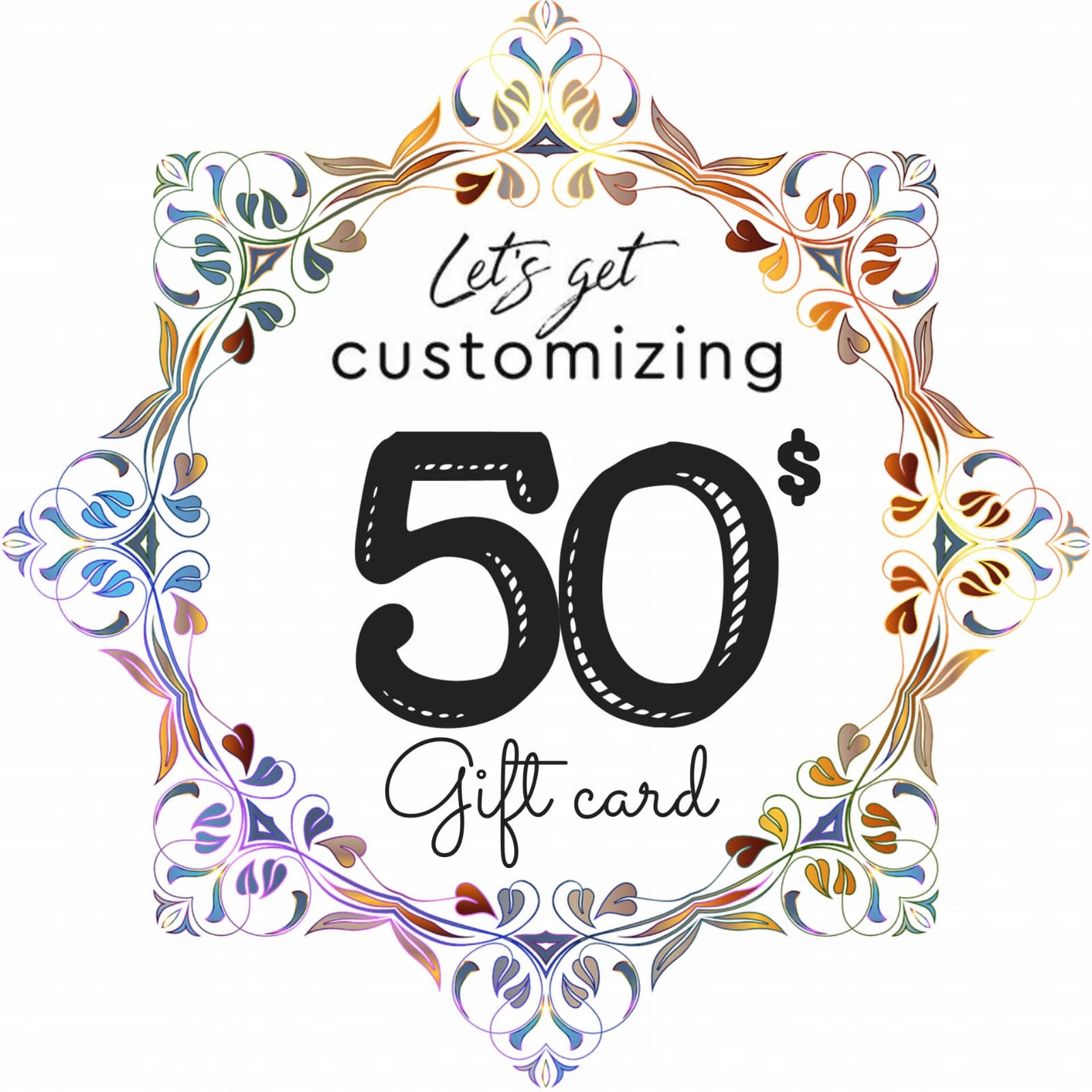 50 gift card